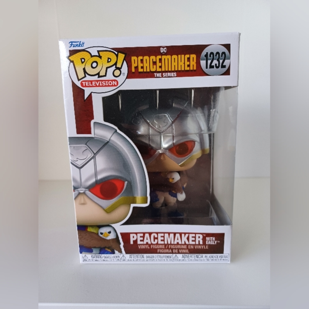 DC‎ Peacemaker With Eagly 1232 From Peacemaker The Series Vinyl Figure Funko Pop
